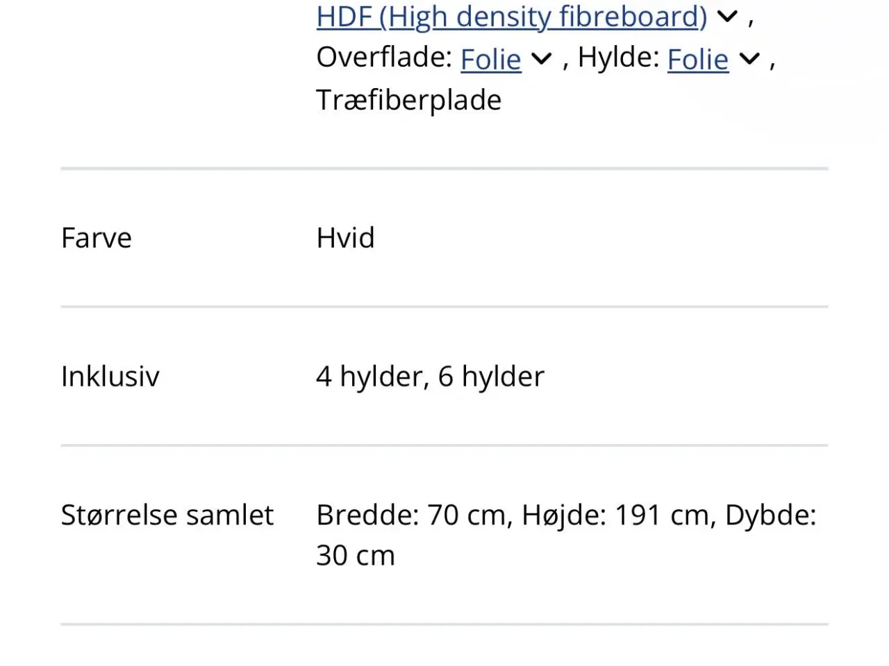 Billede 5 - Mosbjerg reol fra jysk