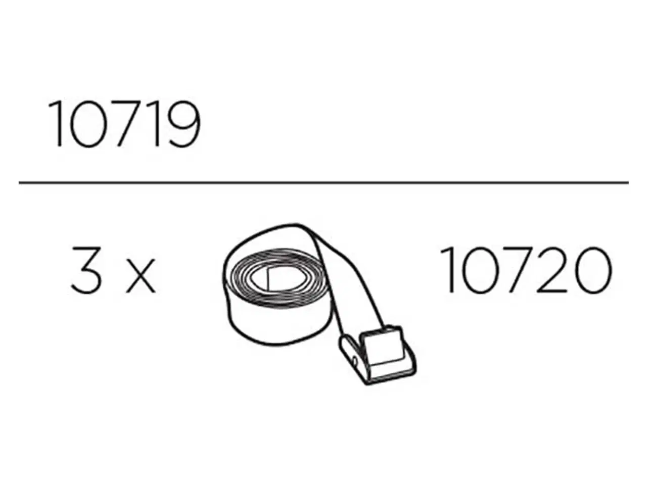 Billede 1 - Thule remme indvendig touring/motion XT
