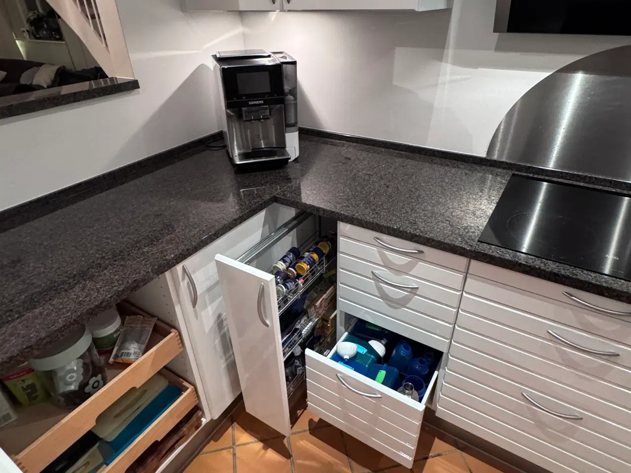 Billede 8 - HTH køkken hvid folieret, ex. Køleskab/opvask