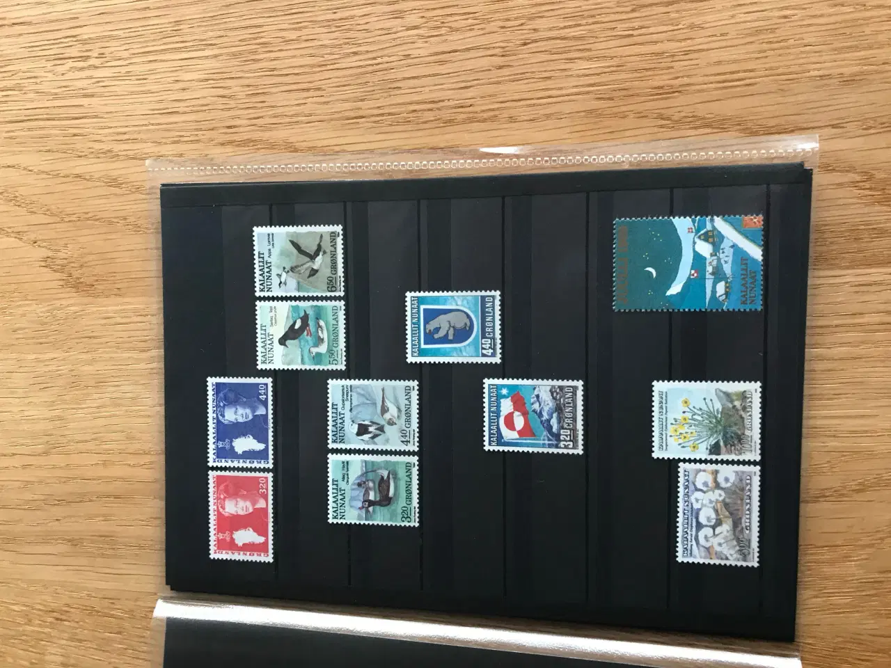 Billede 2 - Årsmappe 1989  -  Grønlands Postvæsen