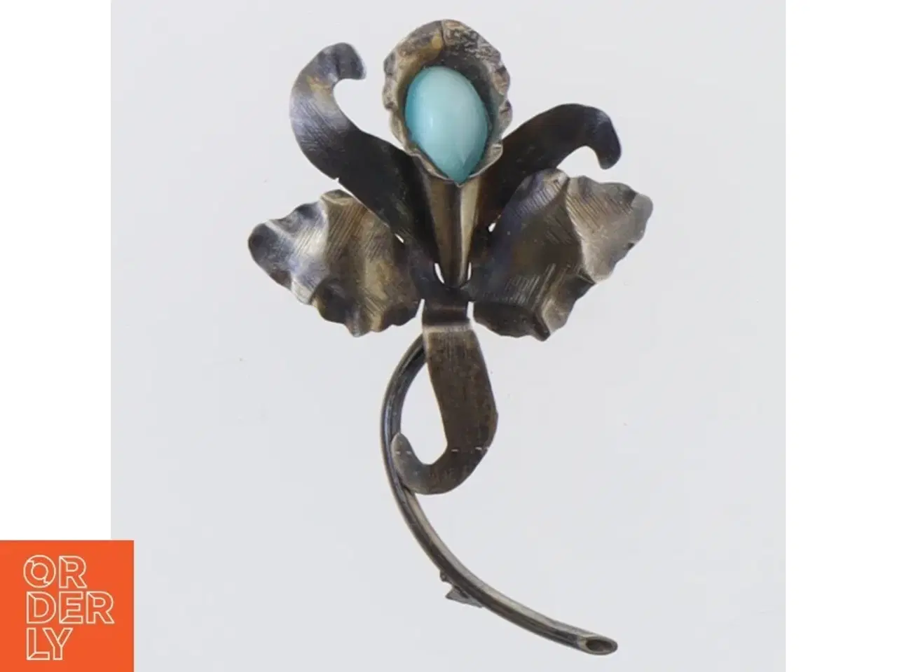 Billede 3 - Vintage broche i blomsterdesign (str. 5,5 cm 5 60)
