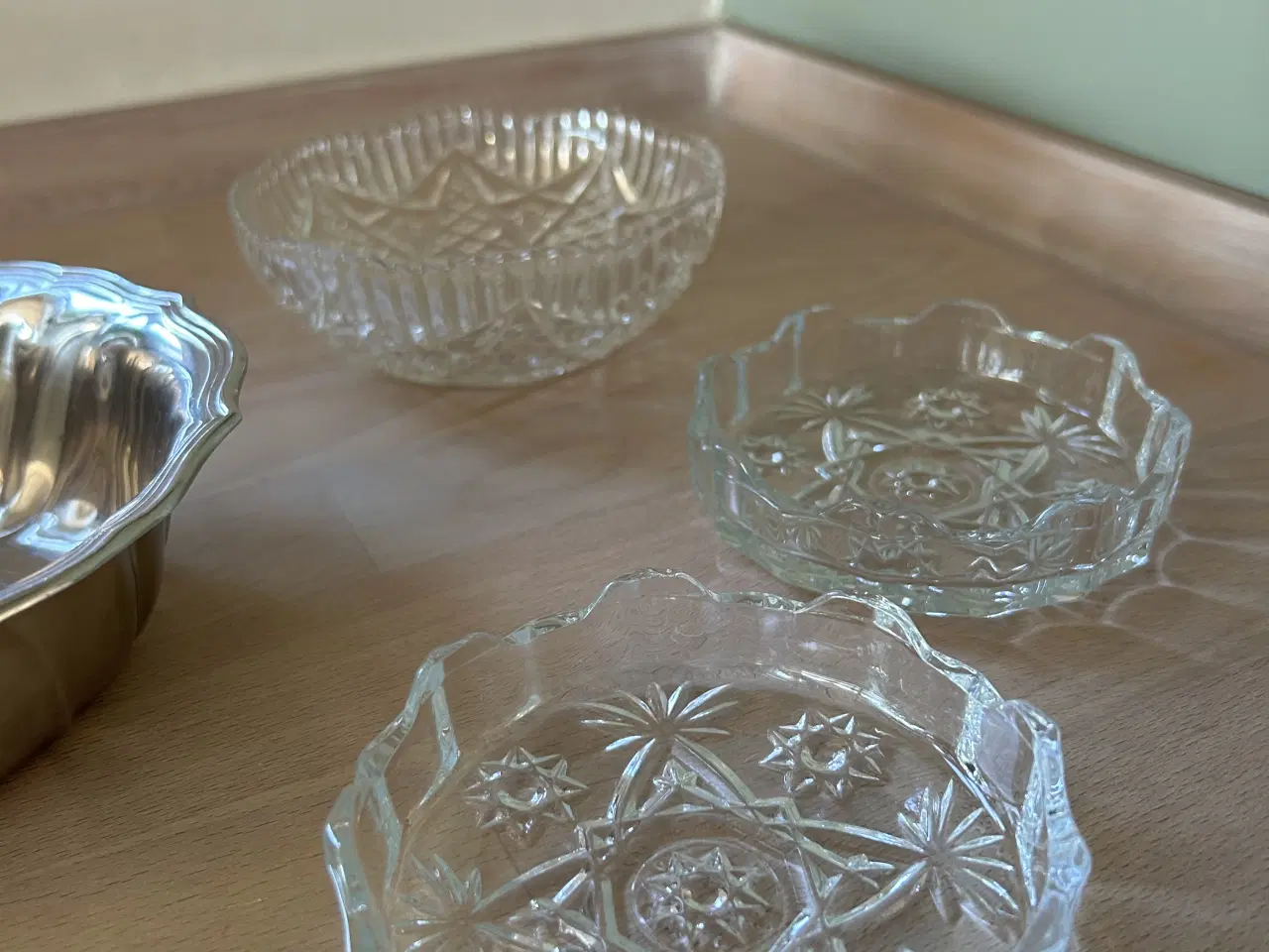 Billede 4 - Bonniere glas med låg. Krystal mm