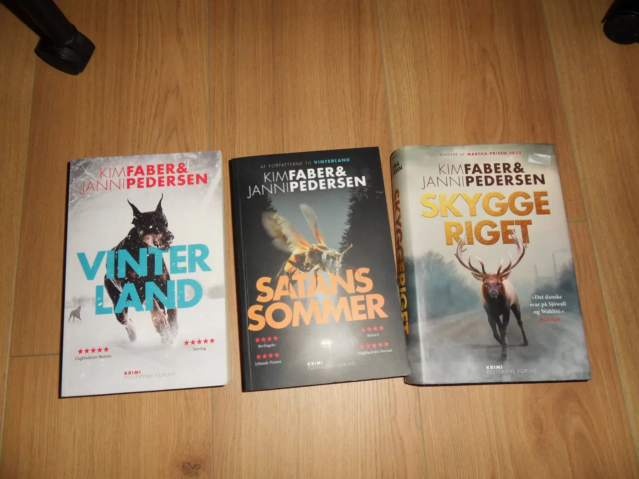 Billede 1 - Vinterland. Satans sommer. Skyggeriget. Kim Faber 