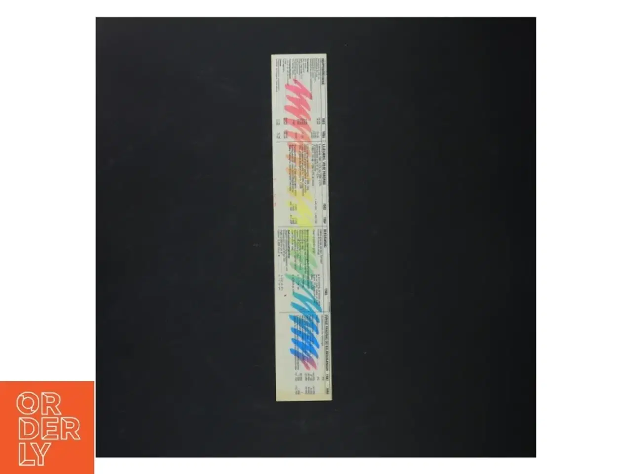Billede 3 - Lineal 30 cm fra Inteq (str. 30 cm)