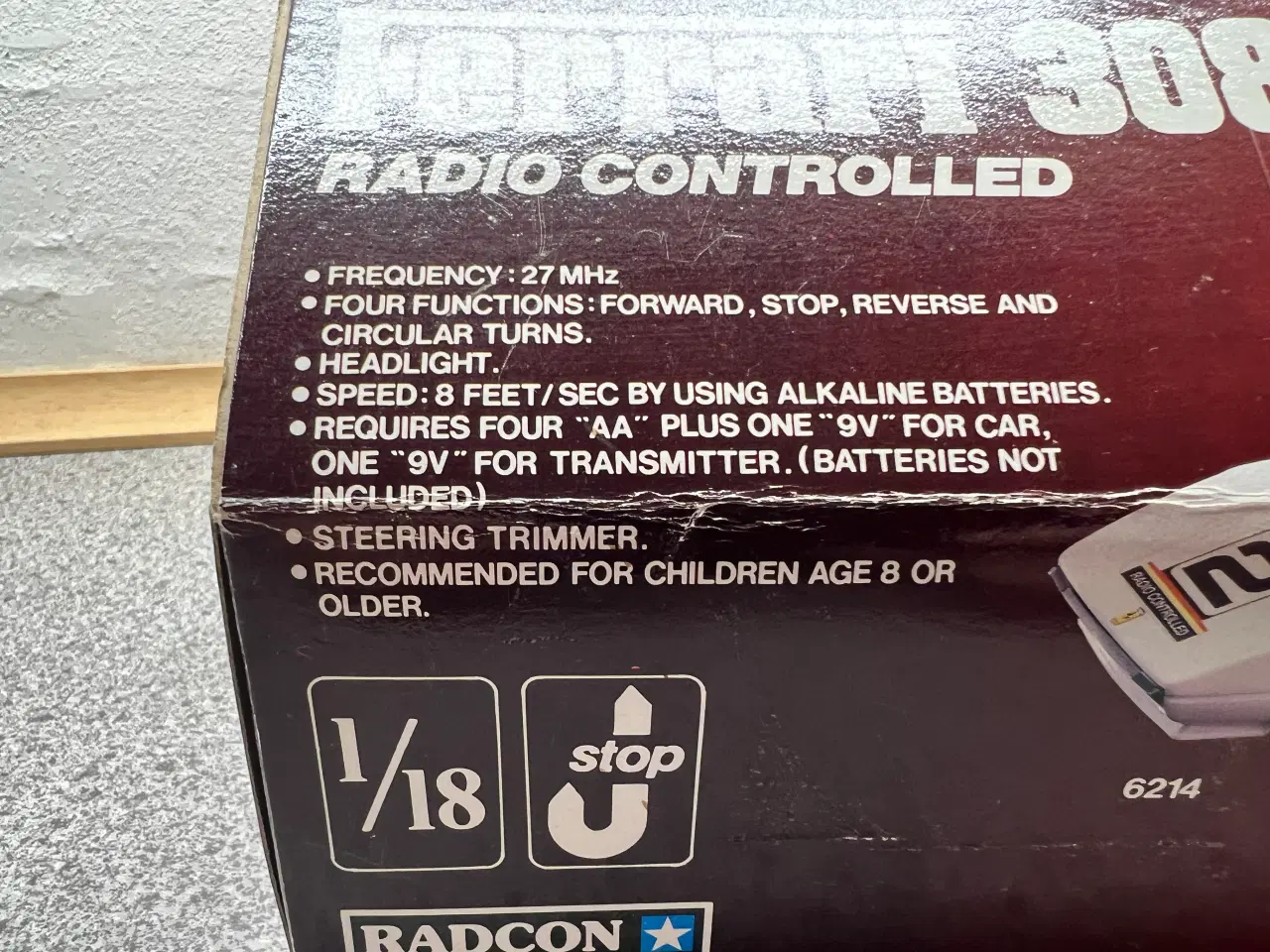 Billede 6 - Ny tilstand, Sælger en 1/18-skala Ferrari