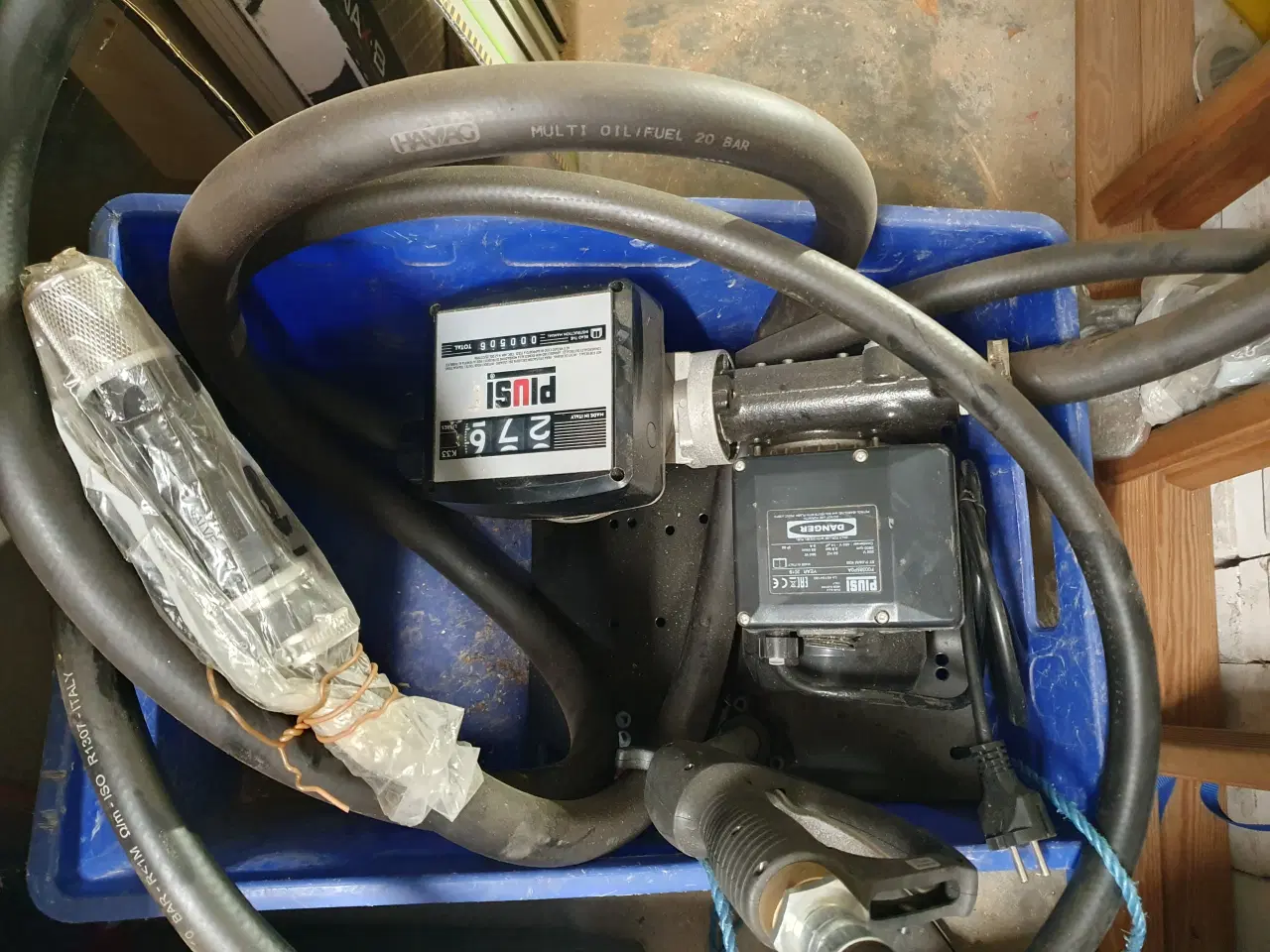 Billede 2 - Diesel pumpe med tæller