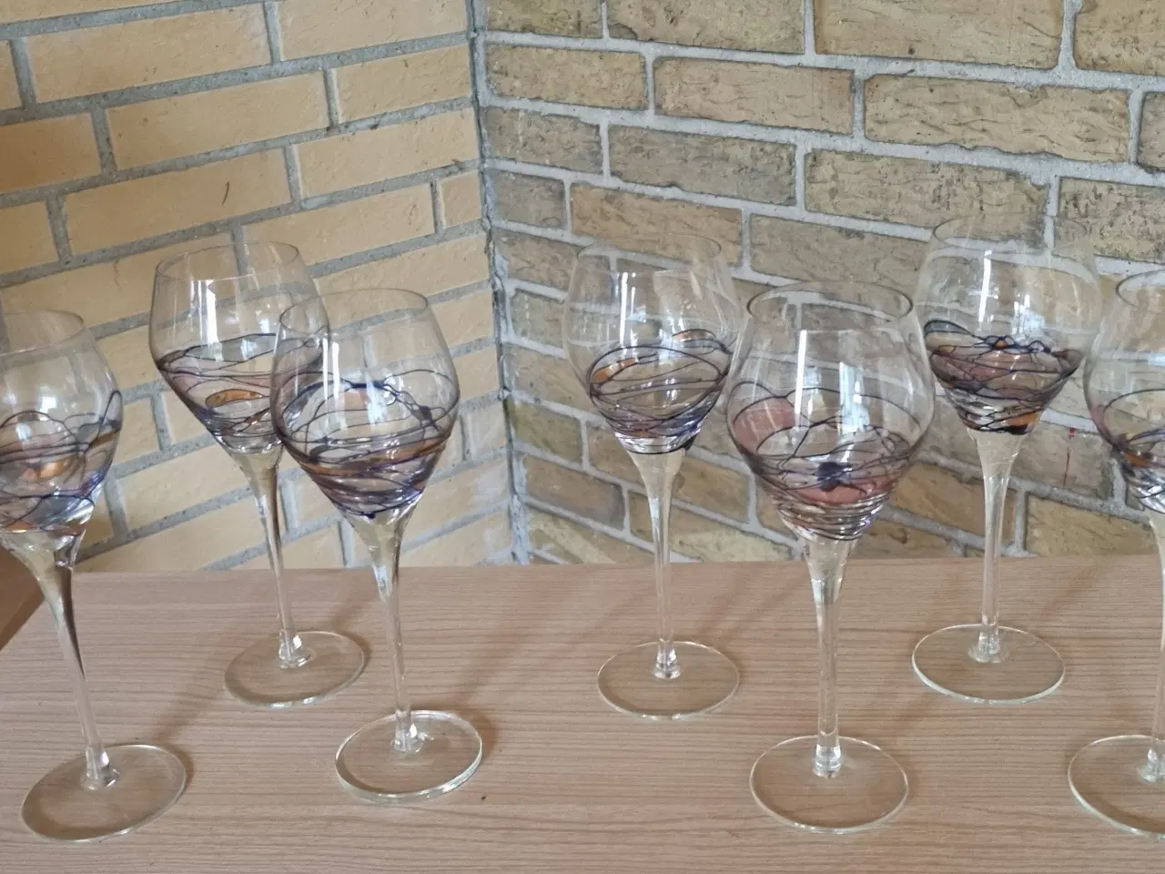 Billede 1 - Stor glas samling, Papillon, 106 stk