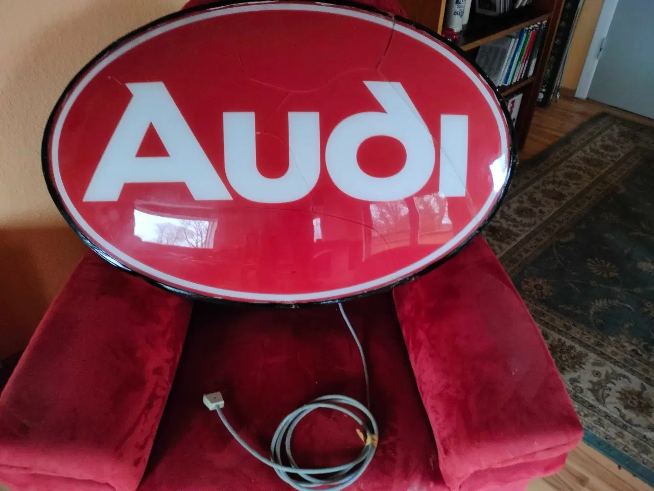 Billede 3 - Audi reklameskilt med belysning