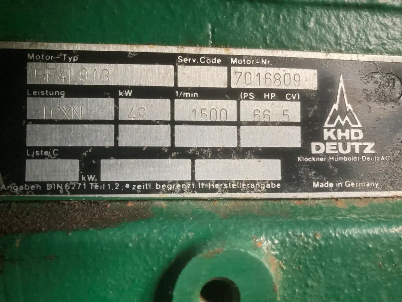 Billede 4 - Diesel generatoranlæg. Brødrene Eegholm