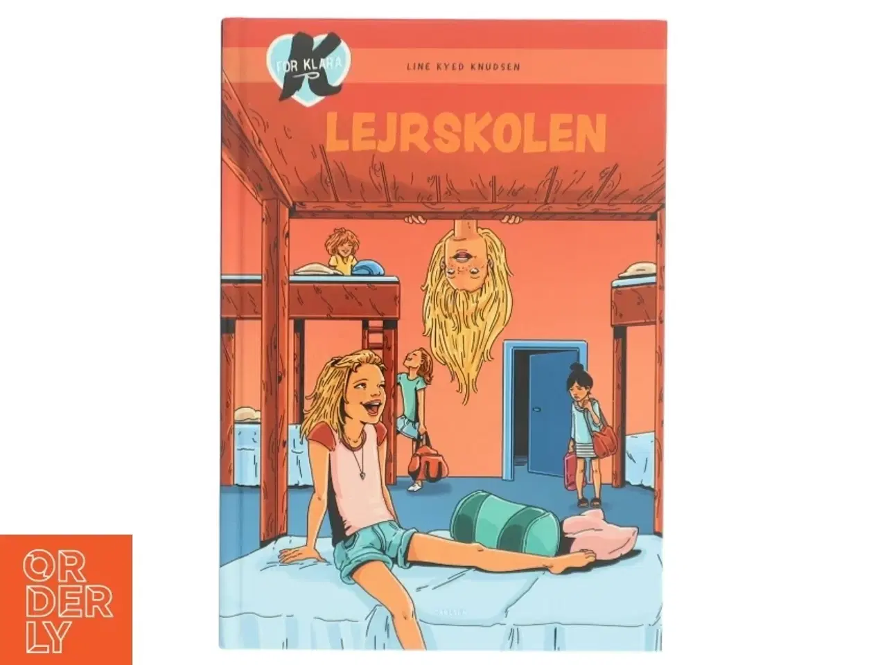 Billede 1 - K for Klara, Lejrskolen af Line Kyed Knudsen (Bog)