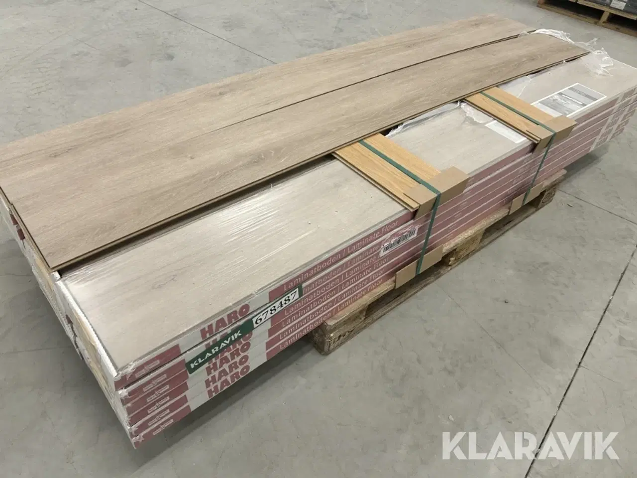 Billede 1 - Laminatgulv Haro Oak Veneto Crema 48m2