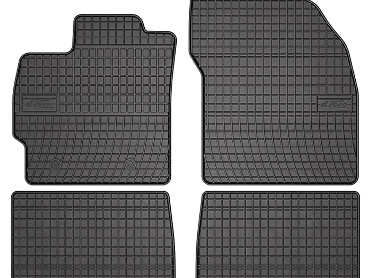 Billede 1 - Gummimåtter Toyota Prius III liftback 2009-2015