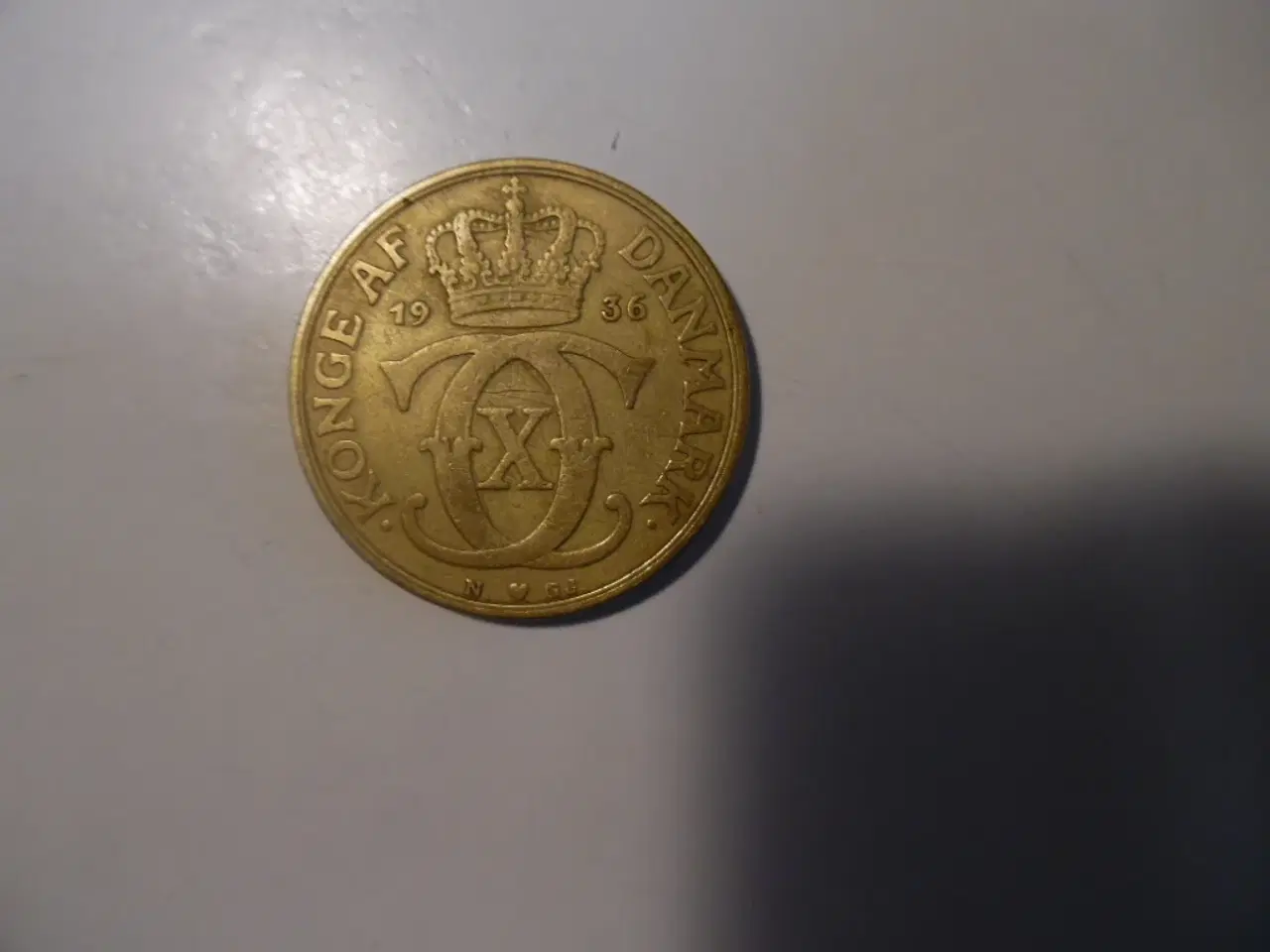 Billede 2 - dansk 2 krone fra 1936