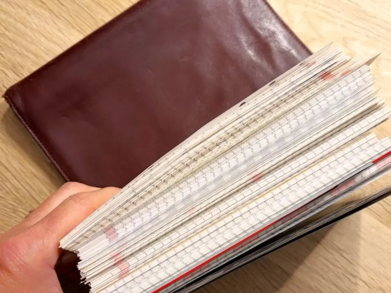 Billede 2 - Time System Compact - Læder-omslag