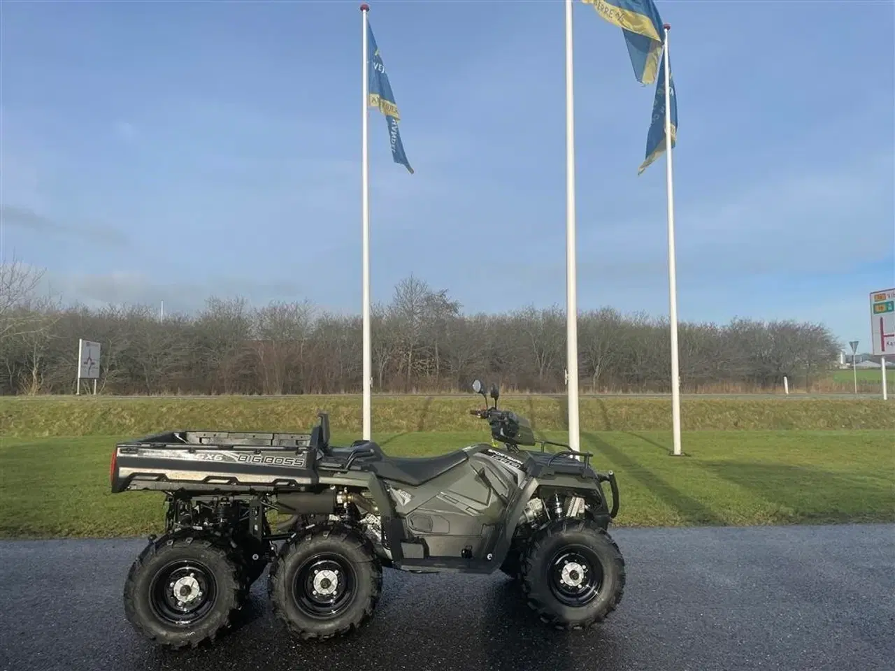 Billede 1 - Polaris Sportsman 570 EPS Bigboss 6x6 spil, kofanger, håndtagsvarme og håndbeskytter