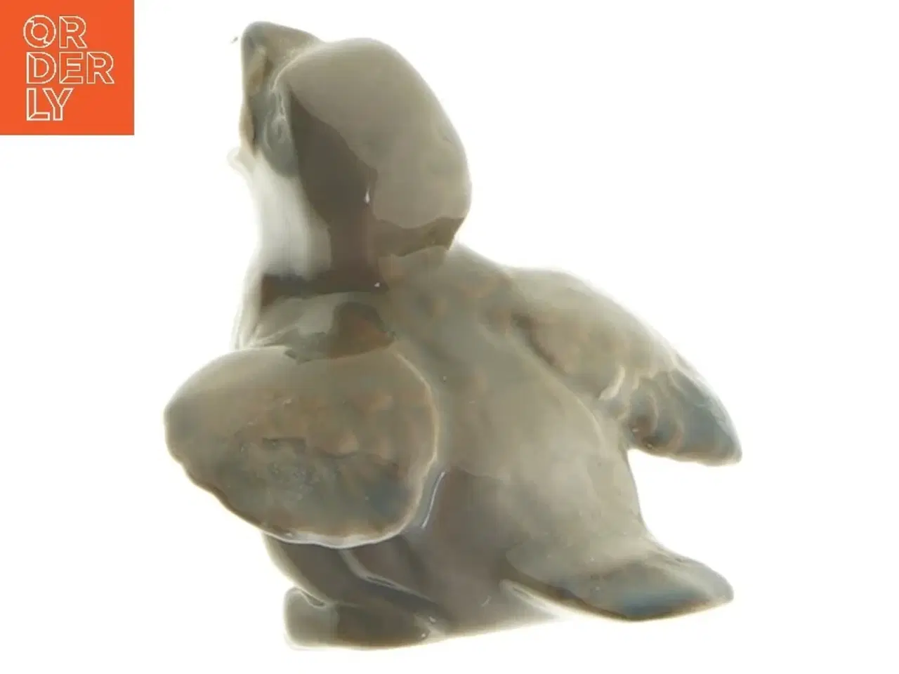 Billede 3 - Porcelænsfigur af fugl (str. 8,5 cm) fra Bing & Grøndahl