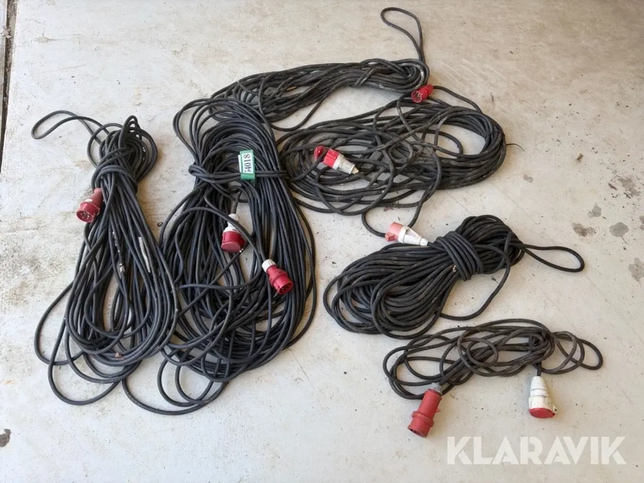 Billede 2 - Kraft kabler - 16 A - 6 styks