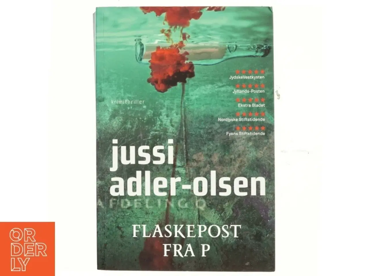 Billede 1 - Flaskepost Fra P af Adler-Olsen, Jussi (Bog)