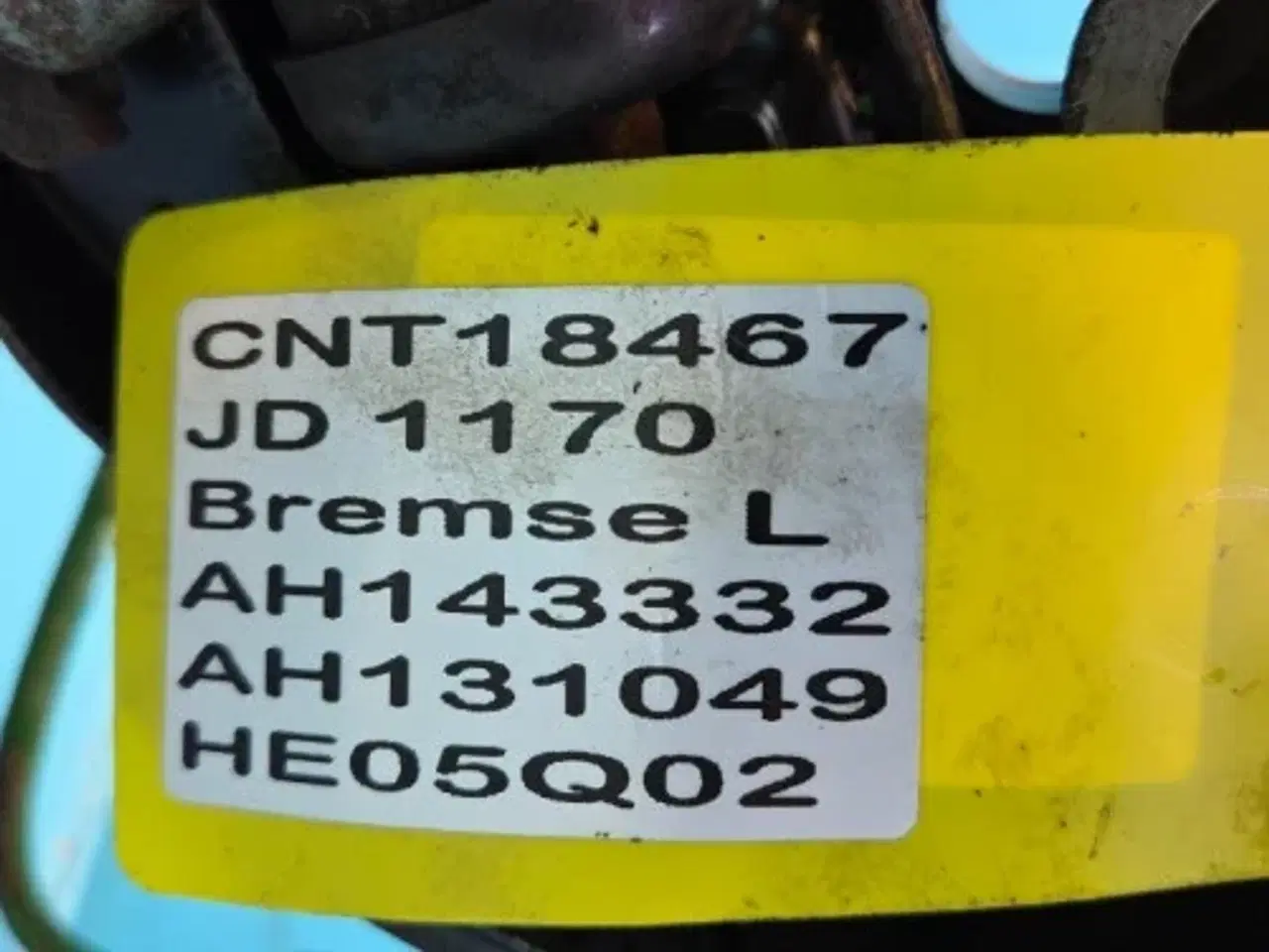 Billede 18 - John Deere 1170 Bremse L.  AH143332