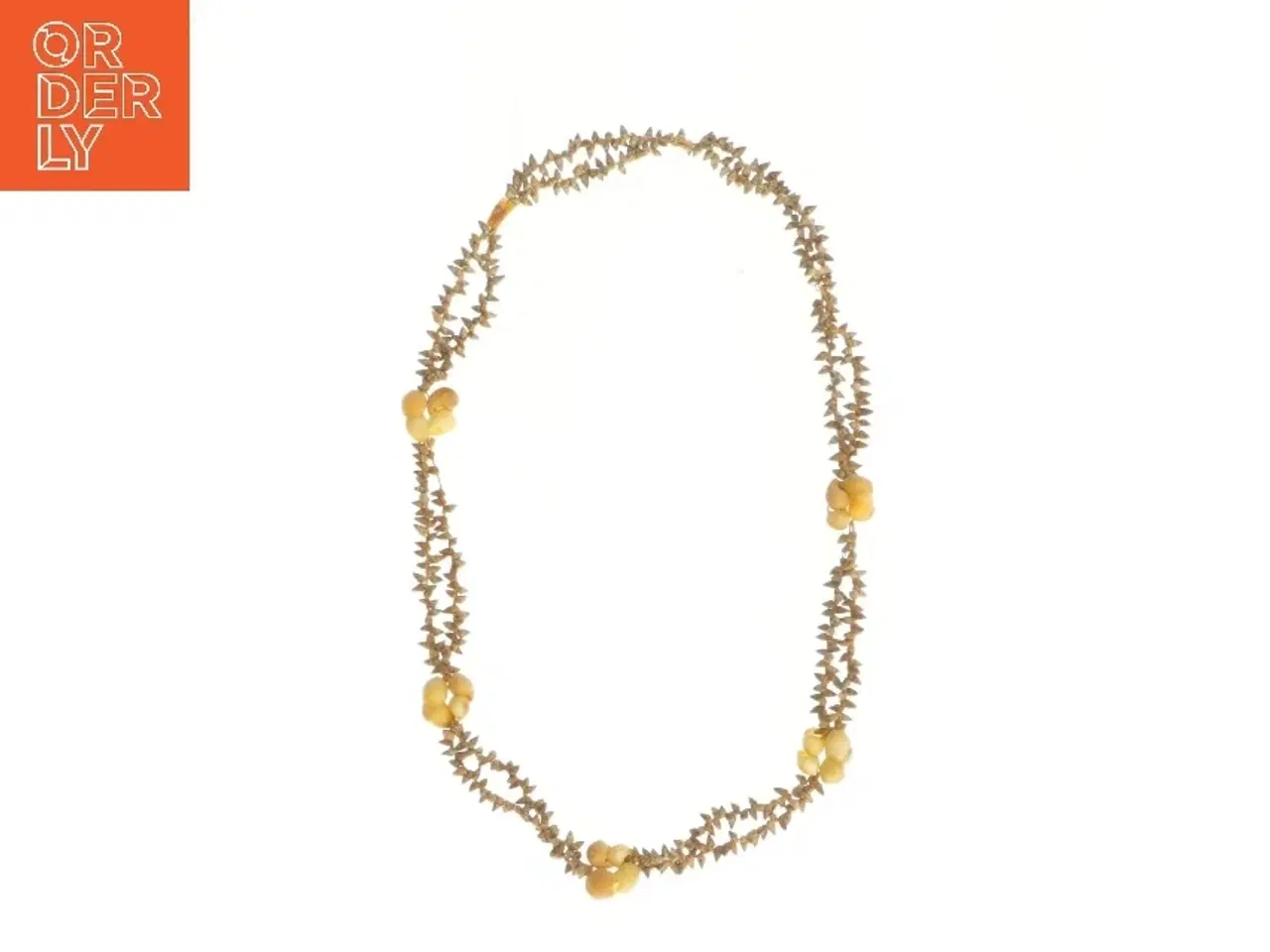 Billede 1 - Skalhalskæde (str. 64 cm)