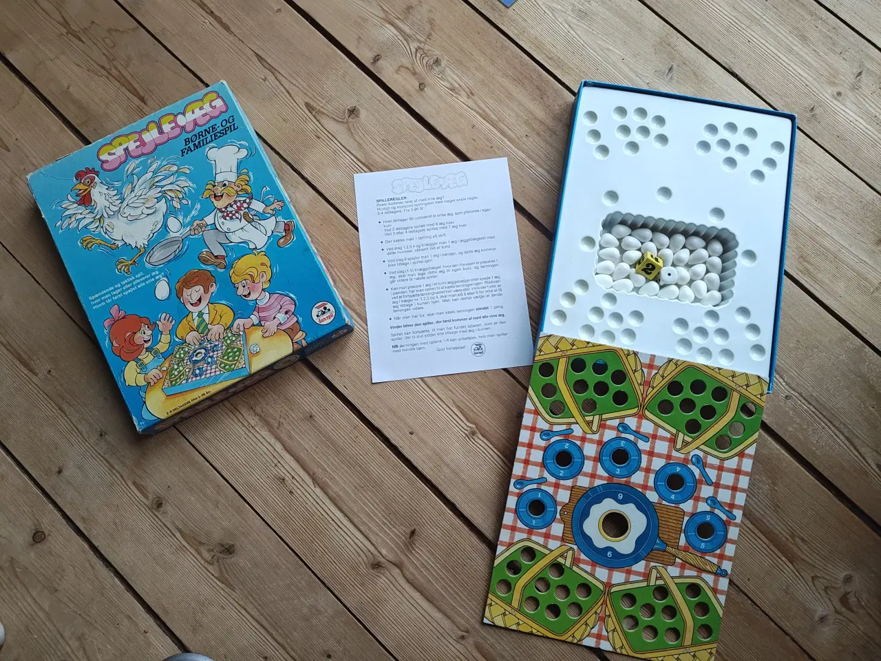 Billede 1 - Spejle æg Brætspil Spejlæg