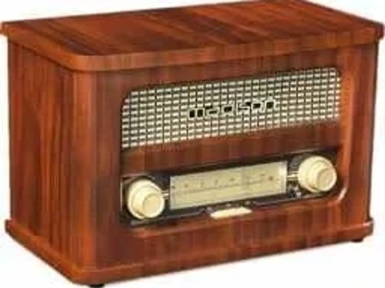 Billede 1 - Madison Vintage Radio m. Bluetooth og FM (Træ)