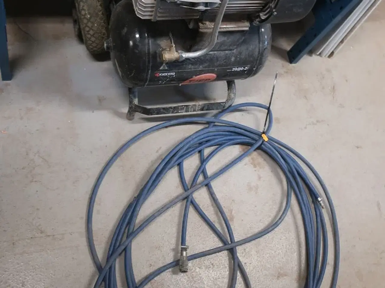 Billede 1 - Kompressor TJEP 20/30-2 med slange