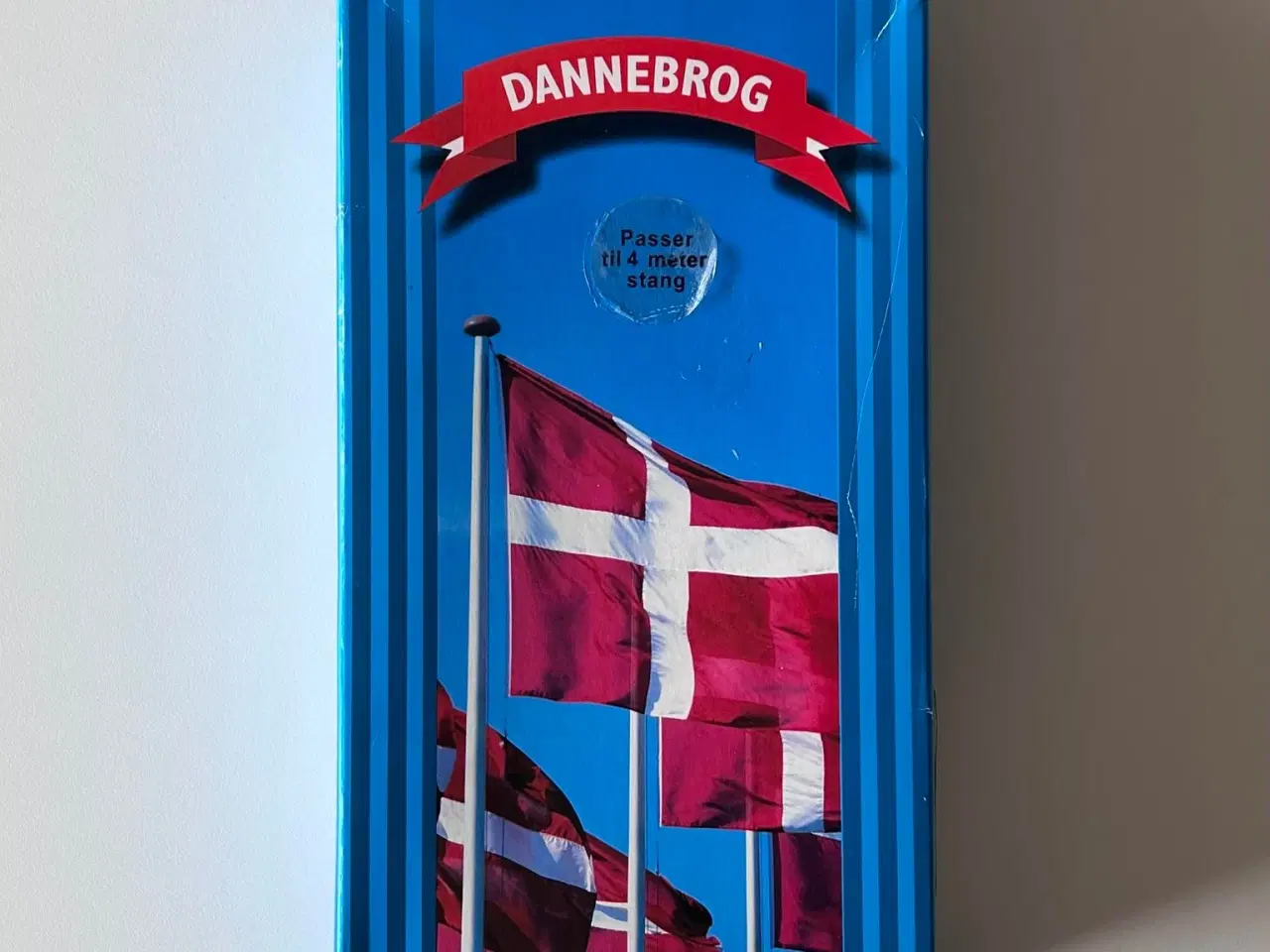 Billede 1 - Dannebrogflag, str. 76x100 cm.