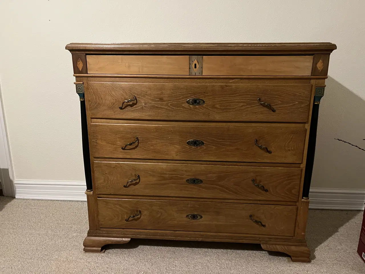 Billede 2 - Dragkiste i afsyret Eg