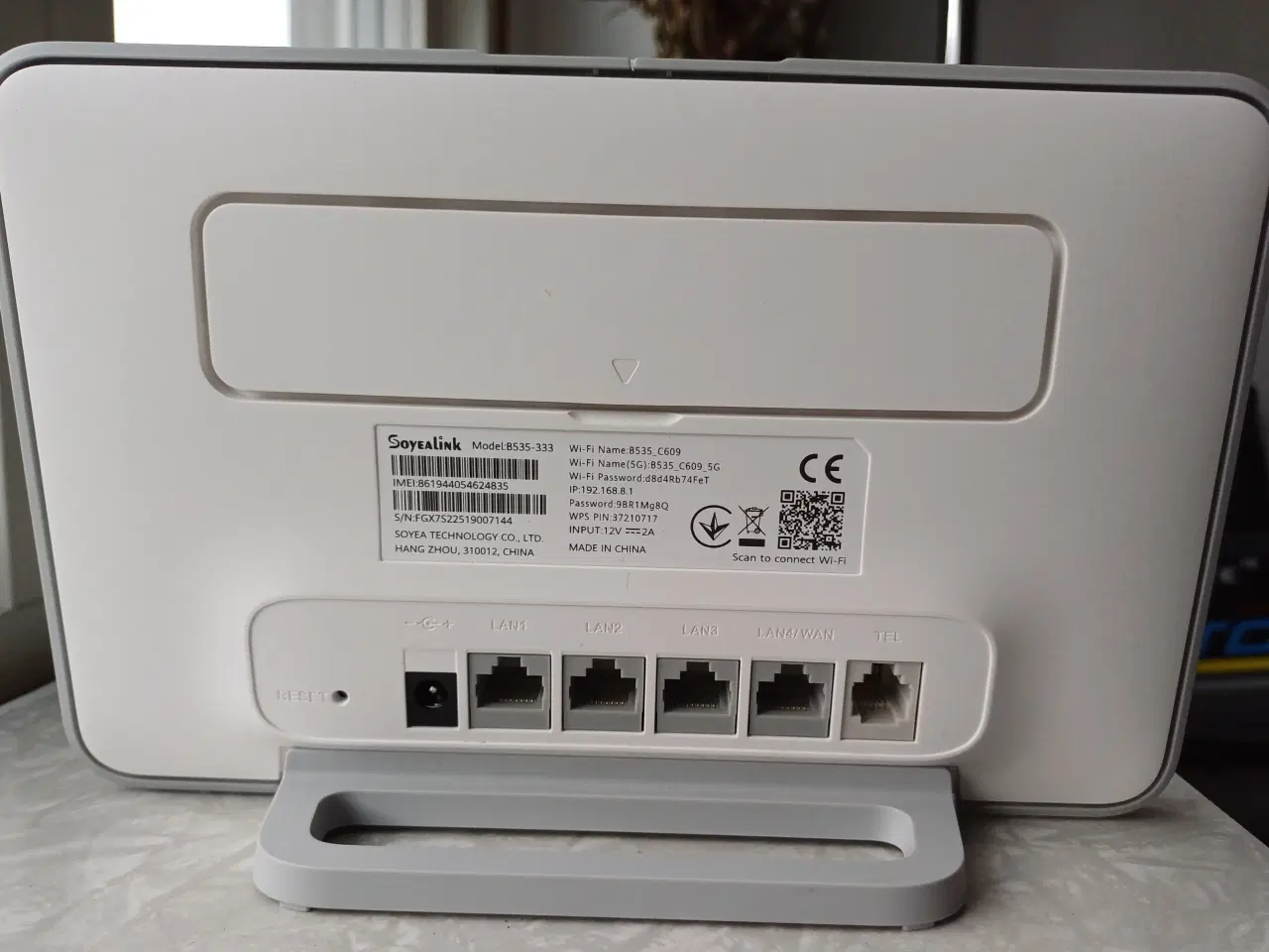 Billede 4 - 4G+🟠Router 400 Mbit/ Huawei B535-333, simkort.
