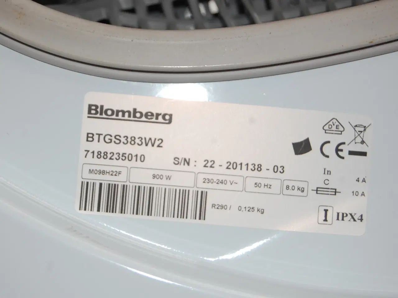 Billede 1 - Blomberg Kondenstørretumbler BTGS383W2