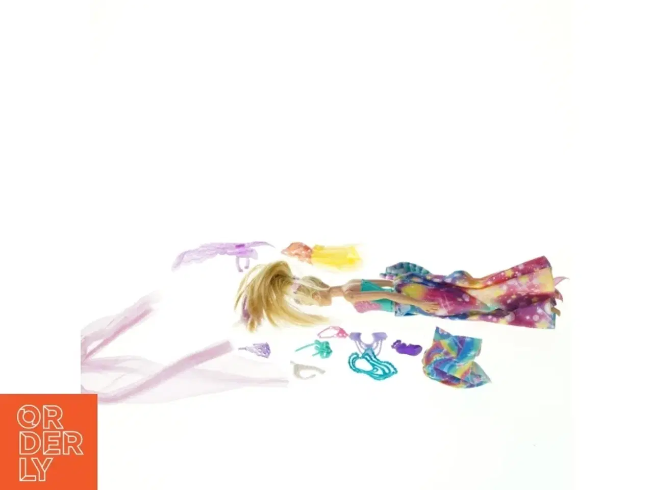 Billede 4 - Barbie med tilbehør fra Barbie (str. 30 x 6 cm)