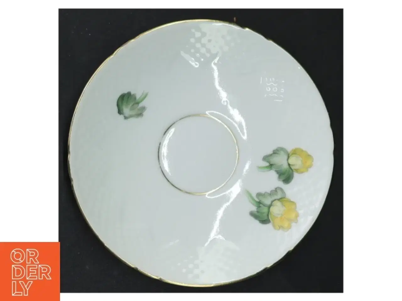 Billede 6 - Porcelænsunderkopper med erantismotiv fra B&G (str. Ø 13,5 cm)