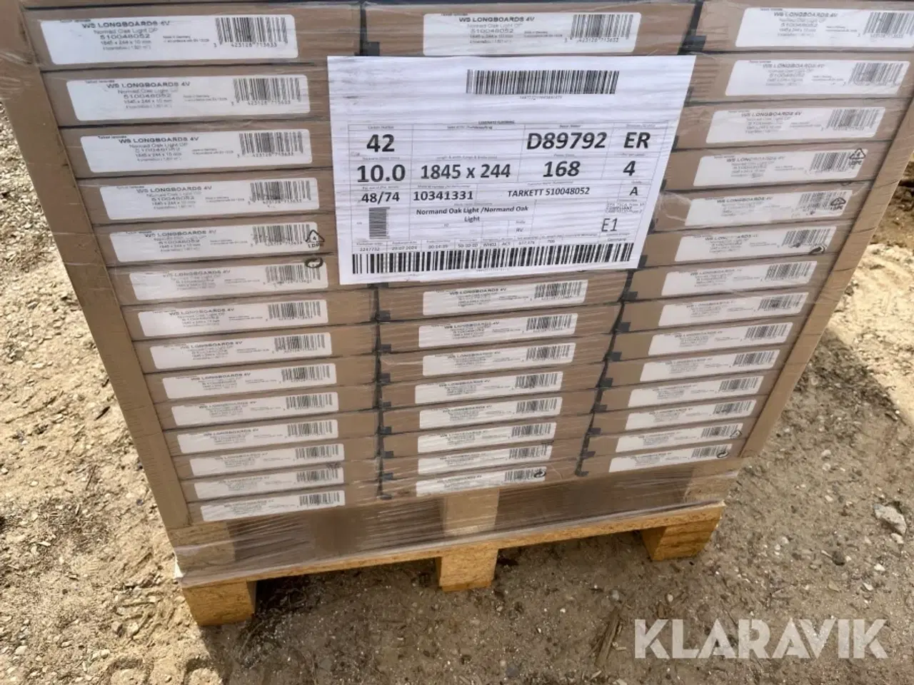 Billede 3 - Planke gulv Tarkett Normand oak light 151m2