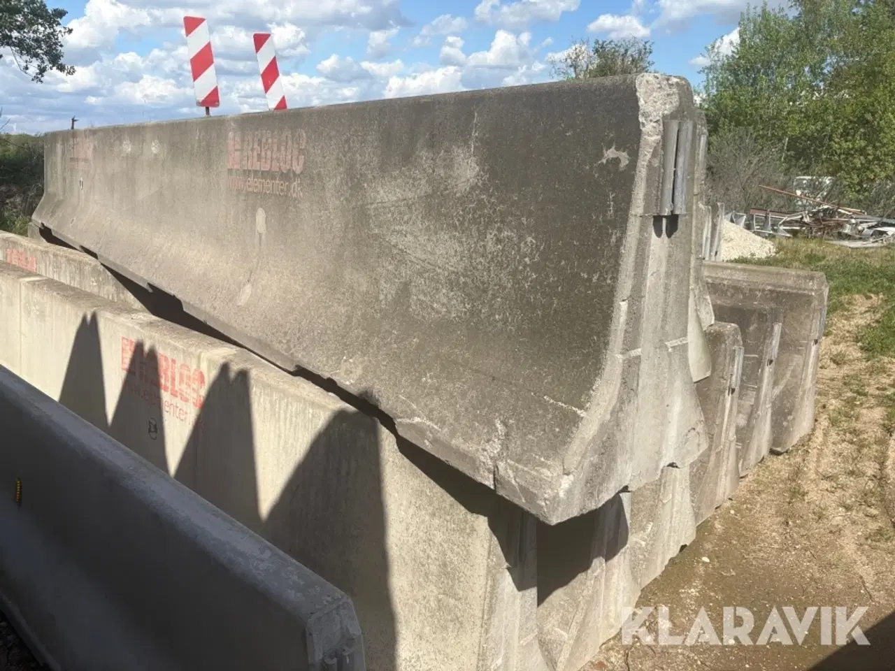 Billede 8 - Trafikværn Rebloc 100 10 styk - 80 meter
