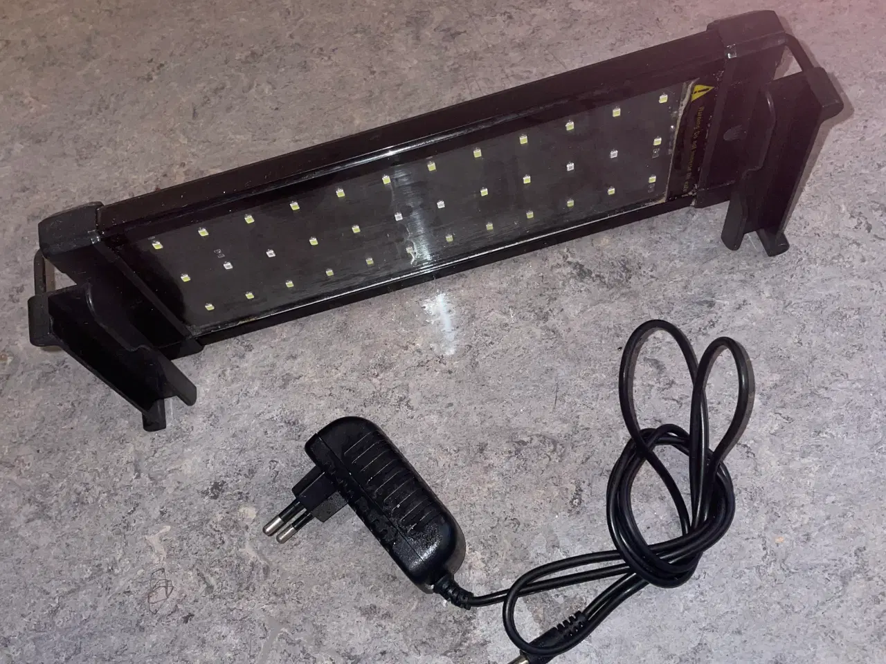 Billede 1 - LED akvarielampe med strømforsyning