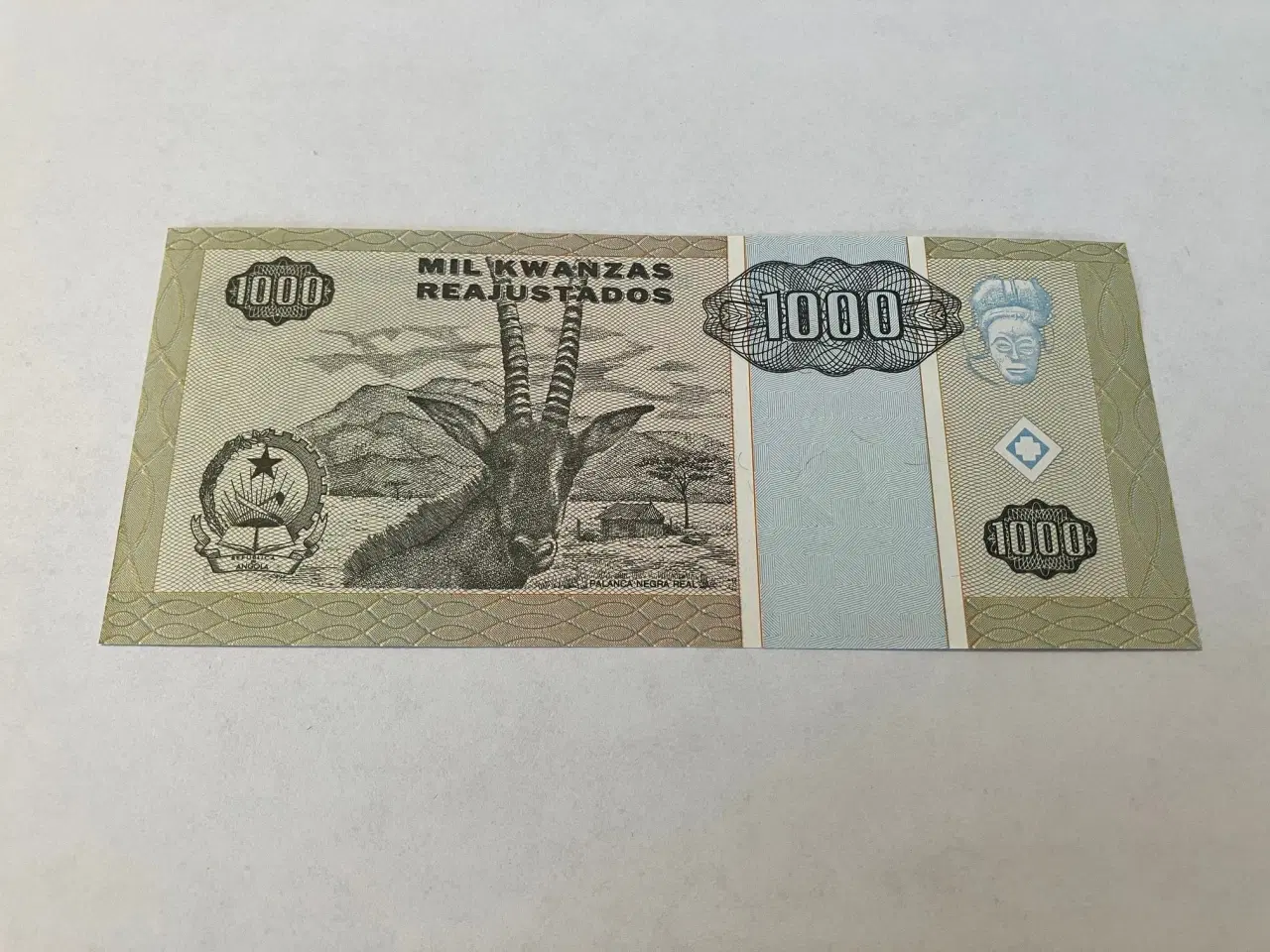 Billede 2 - 1000 Kwanzas Angola 1995