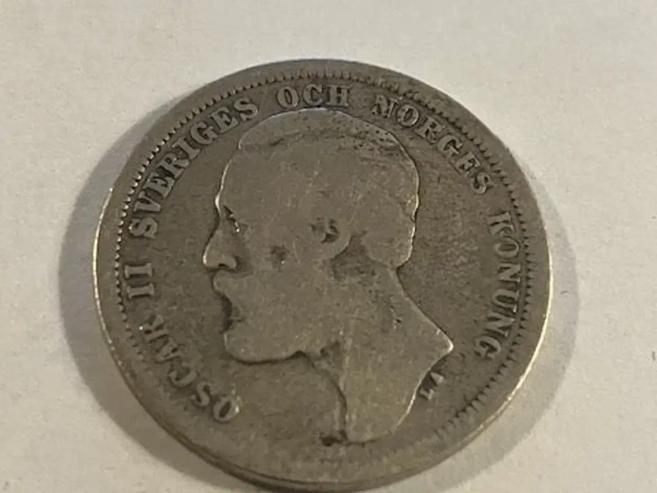 Billede 2 - 1 Krona 1888 Sverige