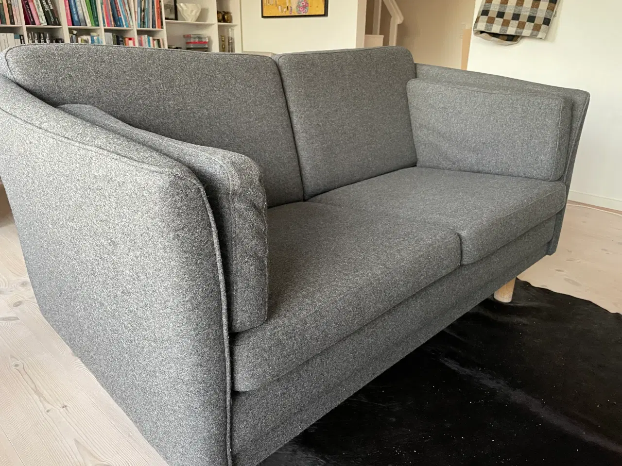 Billede 2 - 3 + 2 personers sofasæt i uld sælges. 