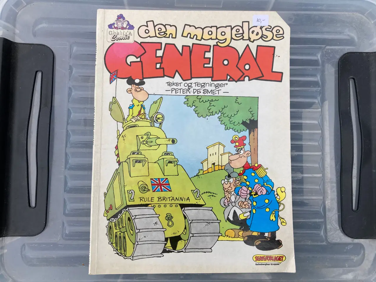 Billede 1 - Tegneseriealbum: Den mageløse general