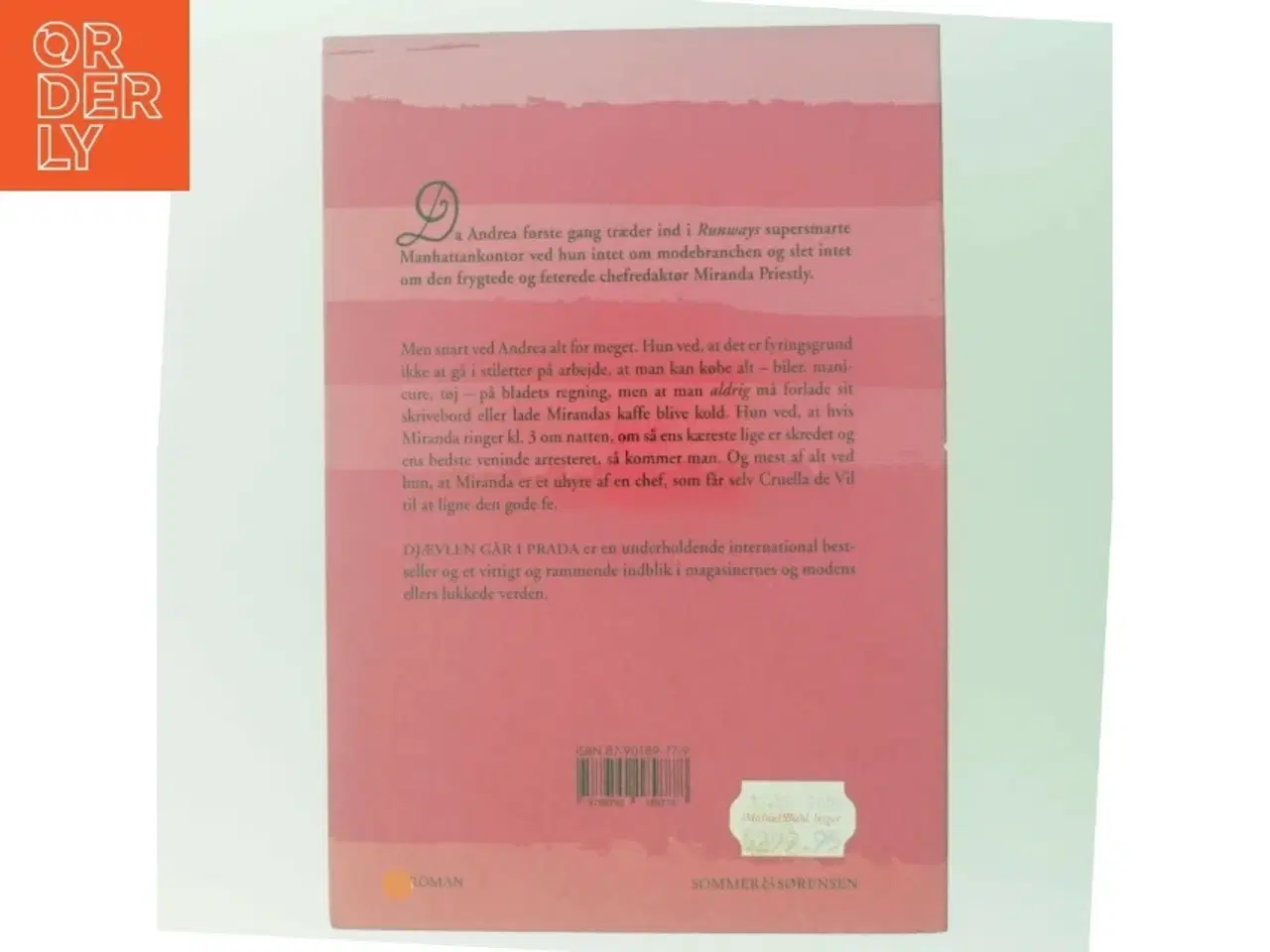 Billede 3 - Djævlen går i Prada af Lauren Weisberger (Bog)