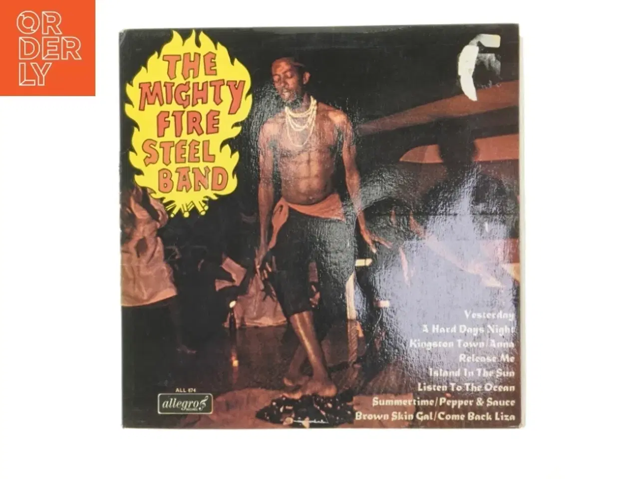 Billede 1 - The Mighty Fire Steel Band LP fra Allegro