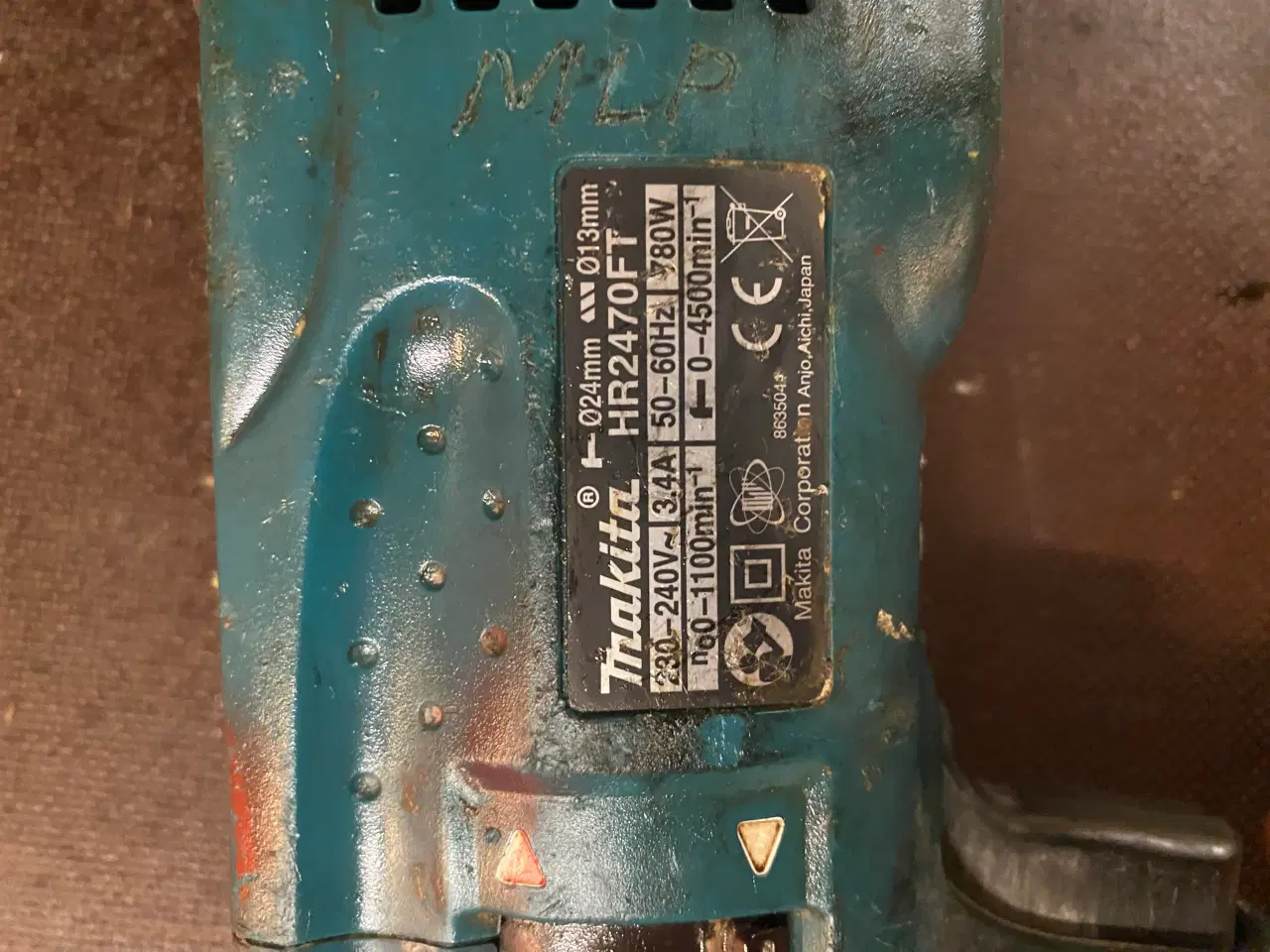 Billede 2 - Borehammer - Makita HR2470FT 