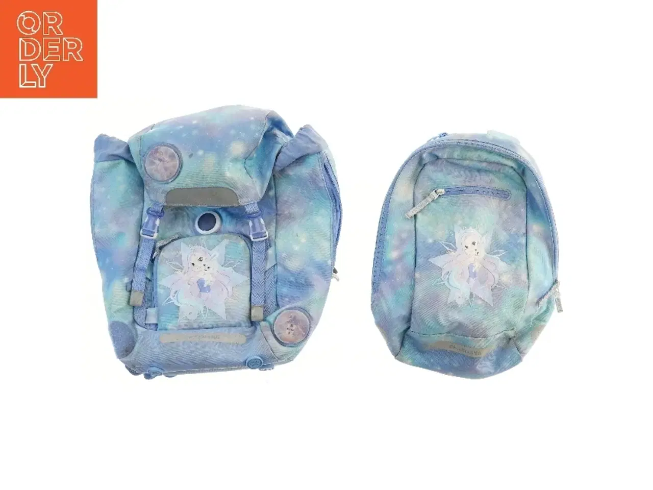 Billede 1 - Rygsæk sæt med unicorn motiv fra Beckmann (str. 45x40 cm)