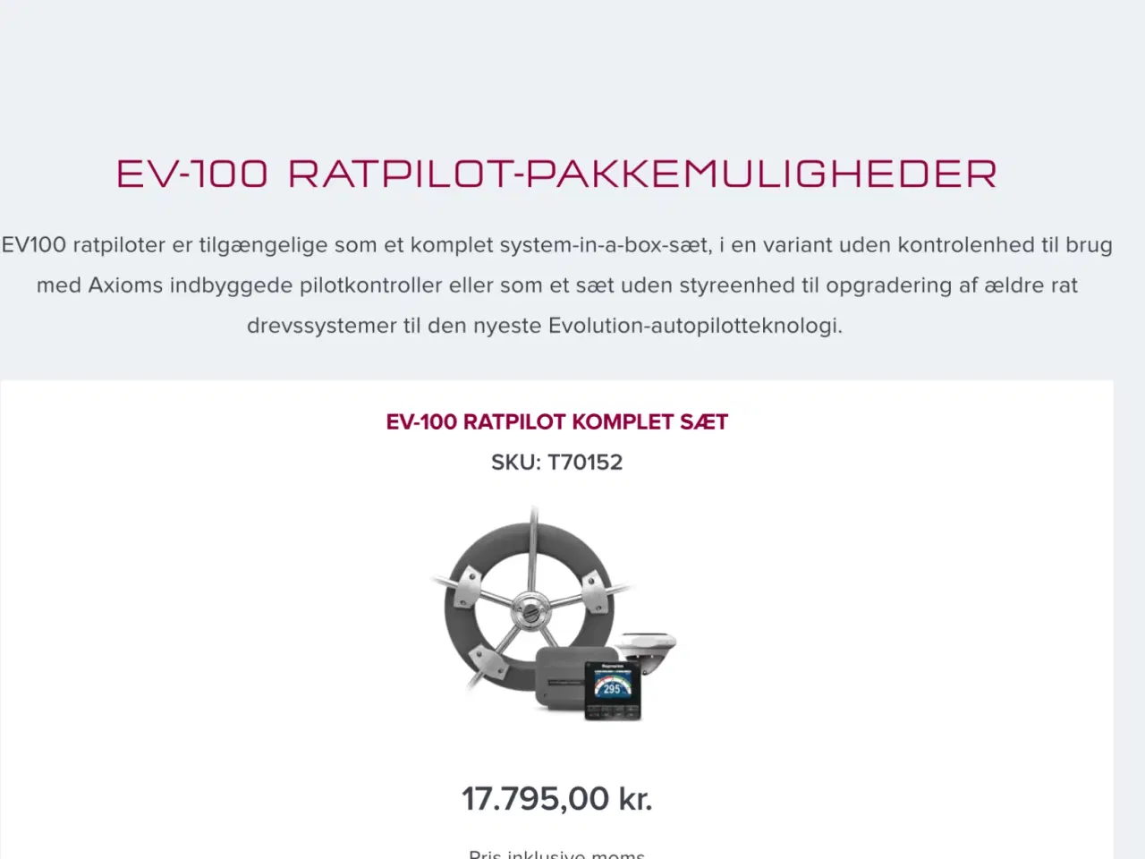 Billede 2 - Raymarine Autopilot 