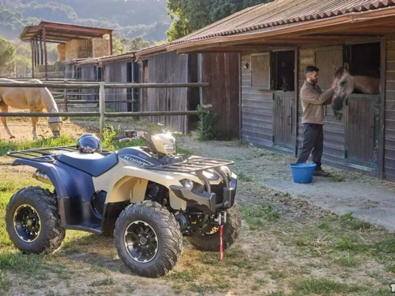 Billede 2 - Yamaha Kodiak 450 EPS SE Traktor
