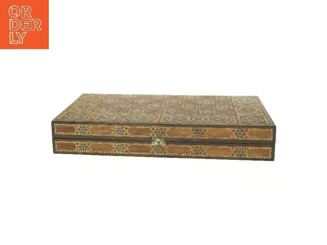 Billede 3 - Traditionelt brætspil i træ (str. 25x50x8 cm)