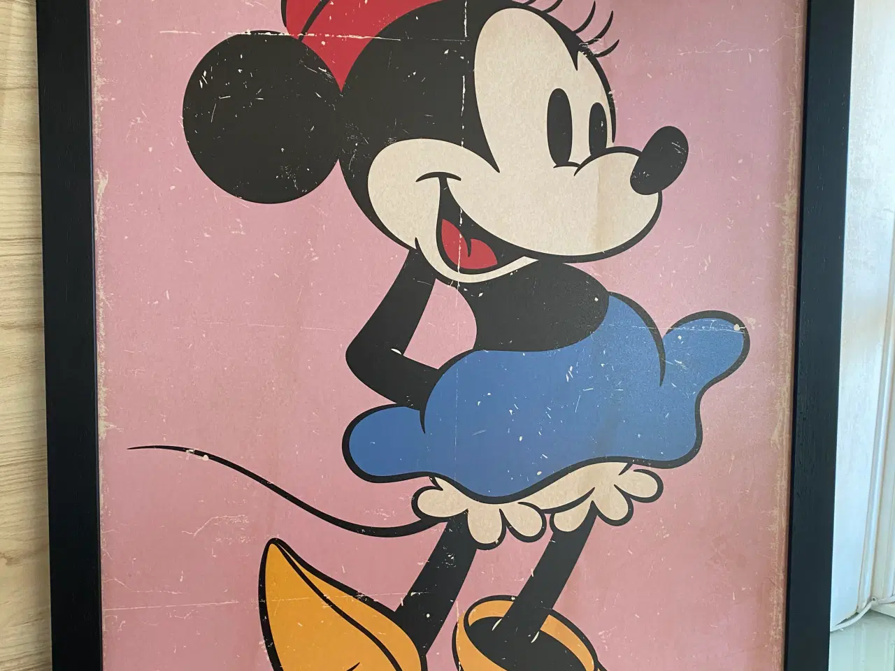 Billede 1 - Billede med Minnie Mouse