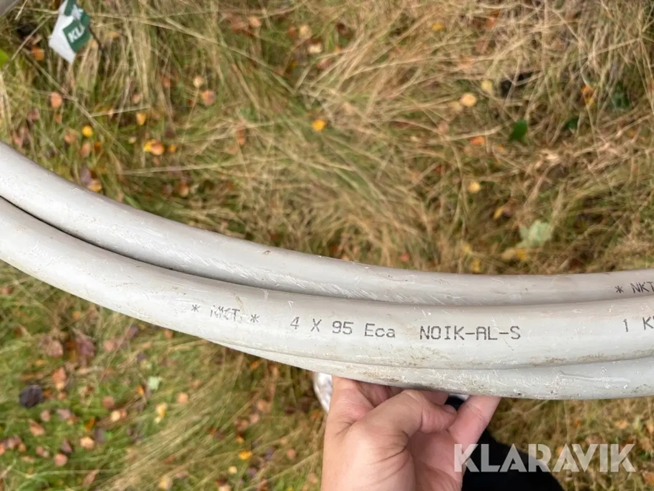 Billede 9 - Aluminiums kabler NKT Ca. 30 meter