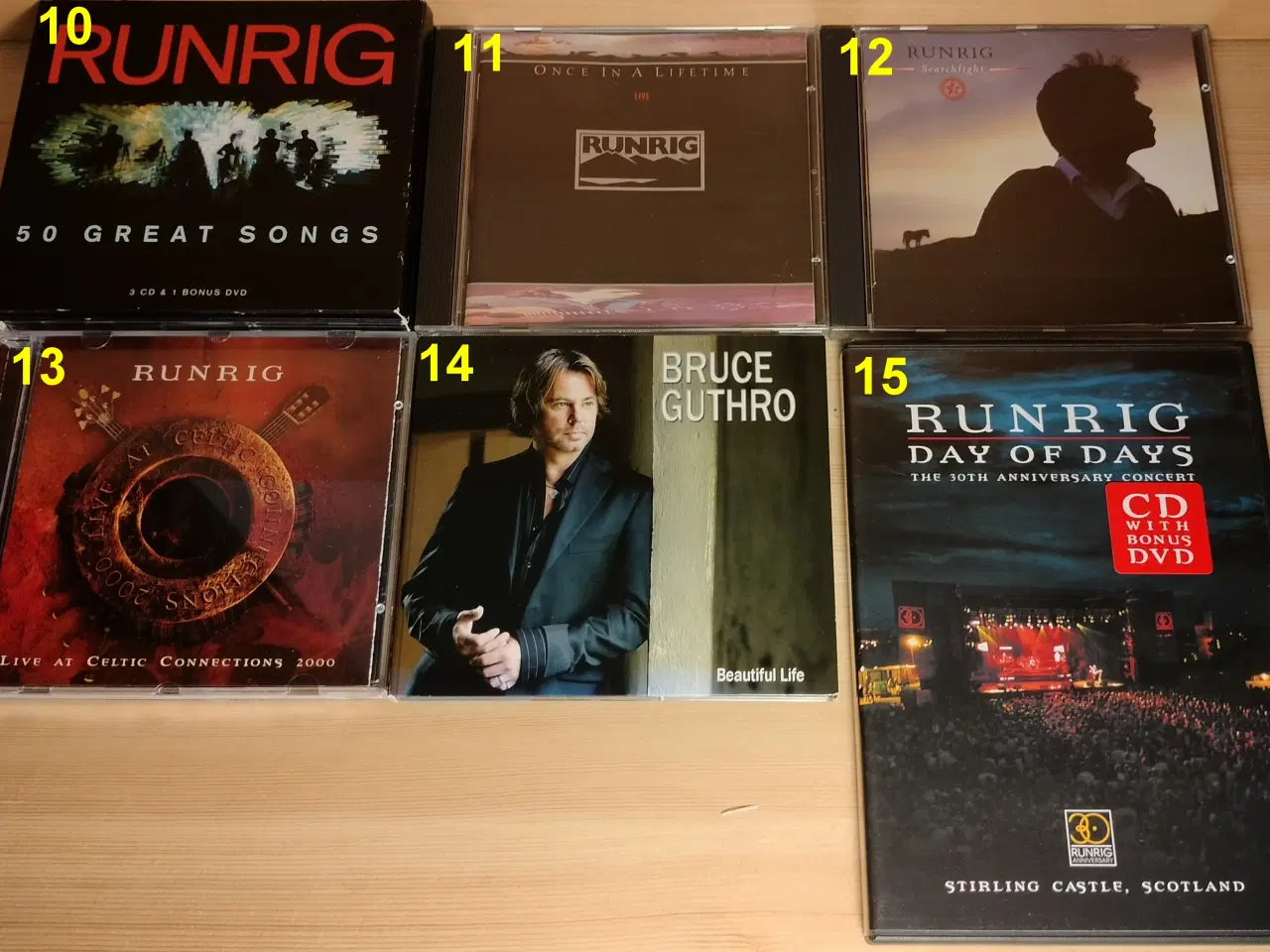 Billede 2 - Runrig / Bruce Guthro: 15 Titler